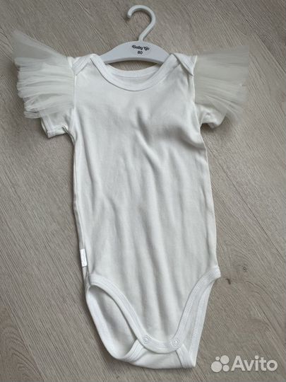 Боди для девочки нарядное 86