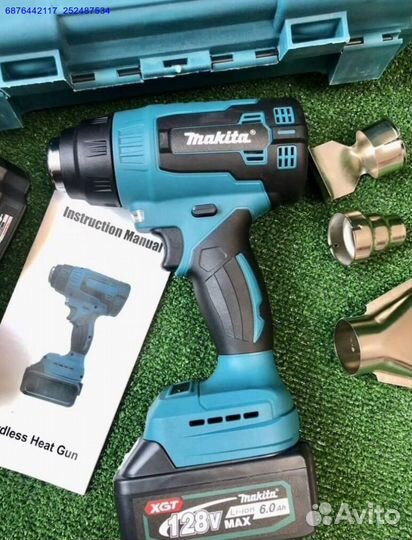 Фен строительный Makita аккумуляторный (Арт.58749)