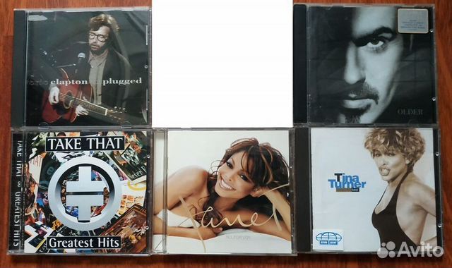 Лицензионные CD диски музыка