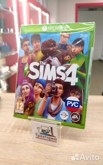 Новый диск xbox one sims 4