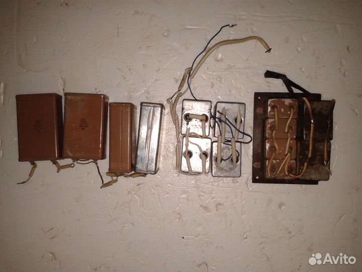 Конденсаторы, диоды, транзисторы