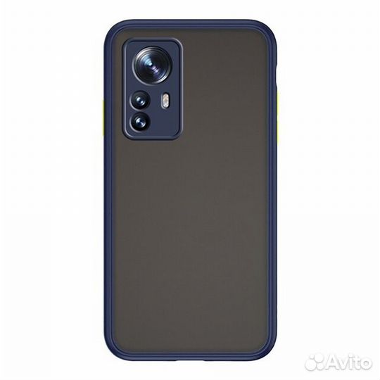 Чехол Xiaomi Mi 12X пластик/силикон/защита камеры