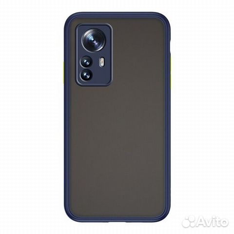 Чехол Xiaomi Mi 12X пластик/силикон/защита камеры