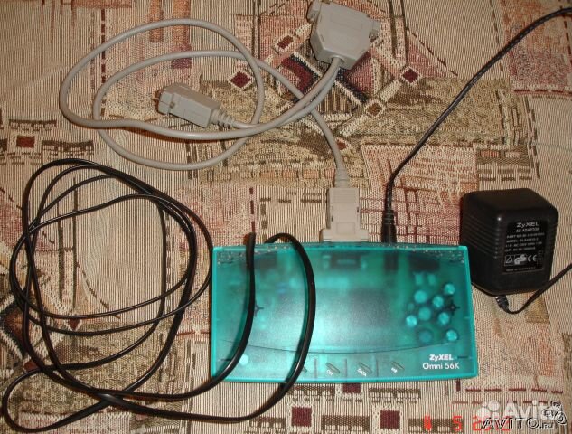 Факс-Модем zyxel omni 56K