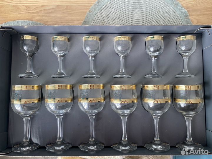 Винные бокалы, рюмки