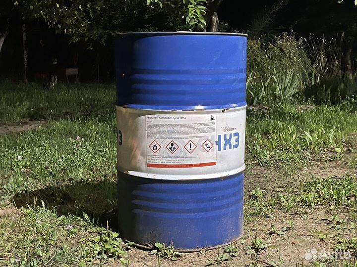 Бочка металлическая (с содержимым) 200л