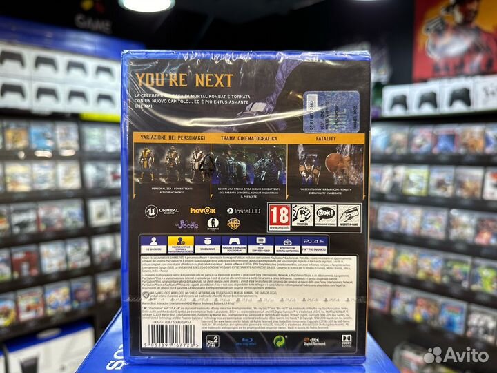 Игры для PS4: Mortal Kombat 11