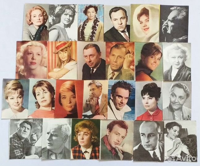 Открытки С новым годом, Сказки, артисты кино СССР