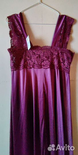 Ночная сорочка новая шелковая