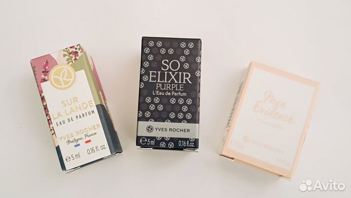 Набор миниатюр парфюмерии ив роше