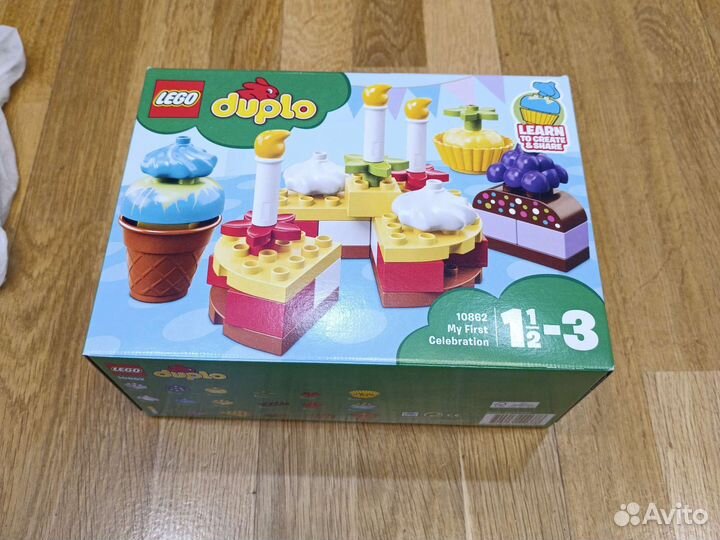 Lego duplo новый день рождения торт