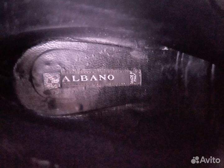 Ботинки натур замша женские