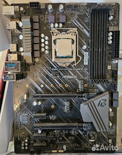 Комплект i5-9400f и ASrock Z390