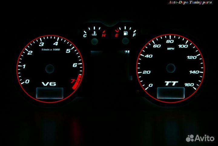 Шкалы приборов Audi TT 8N (98-06)