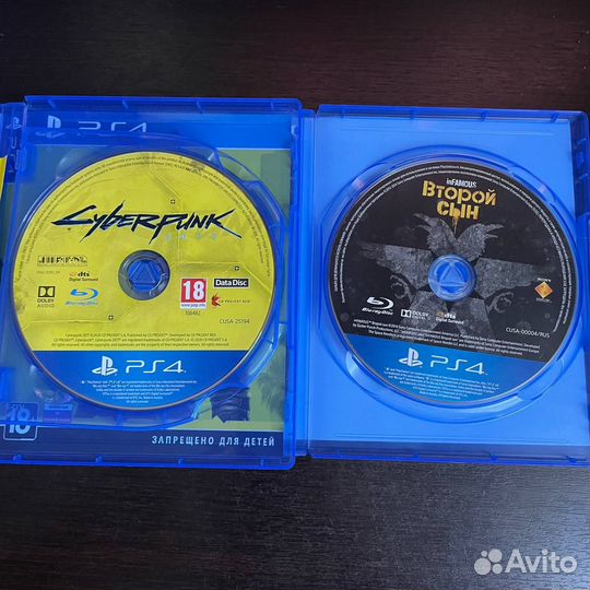 Диски на PS4