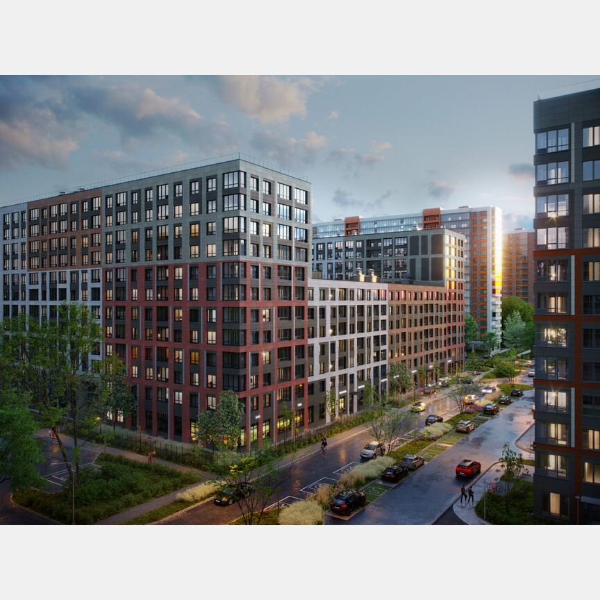 Квартира-студия, 39,3 м², 11/12 эт.