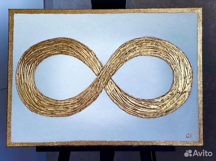 Картина обьемная с поталью ручная работа