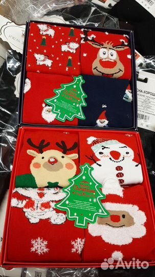 Носки новогодние