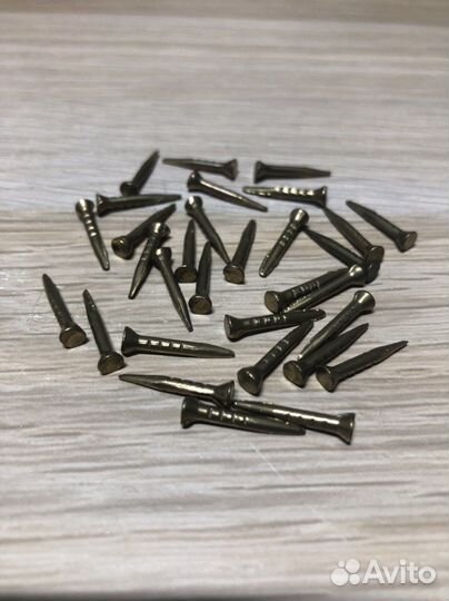 Гвозди латунные сапожные