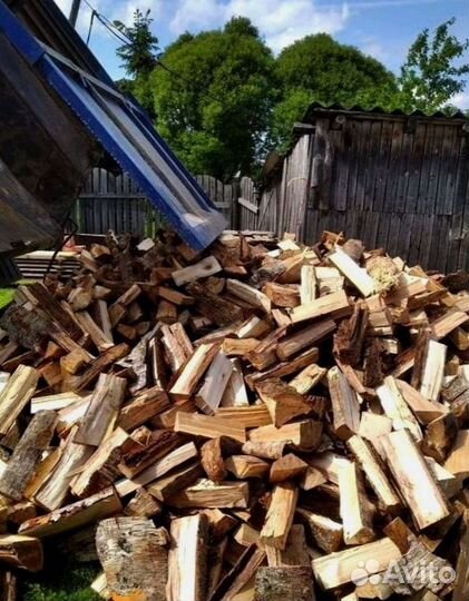 Дрова колотые березовые, дрова колотые ольховые