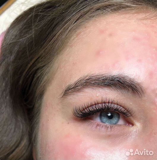 Наращивание ресниц на дому