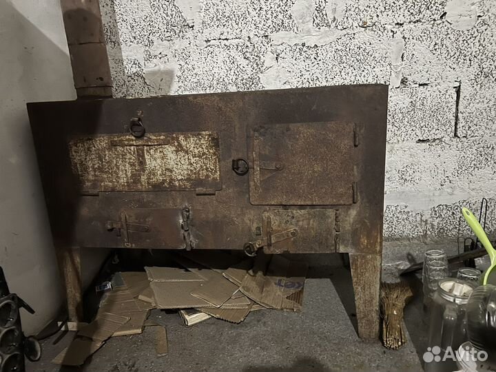 Печь буржуйка бу