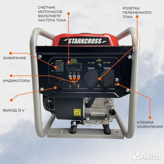 Бензиновый генератор инверторный