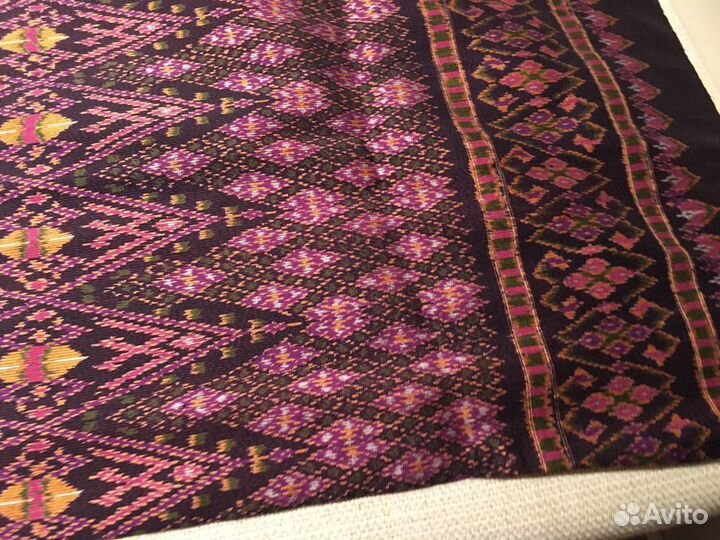 Ткань декоративная шелк Таиланд, ручная работа