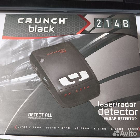 Радар-детектор Антирадар Crunch 214B