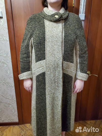 Пальто женское демисезонное 58 60 размер