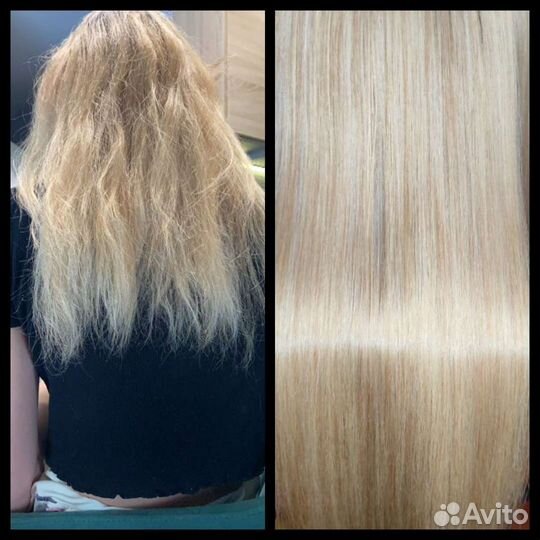 Кератиновое выпрямление волос. Ботокс