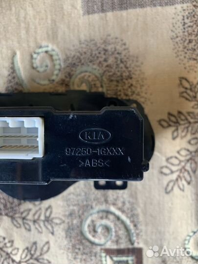 Панель Управления Отопителем KIA 972501GHE0DBT