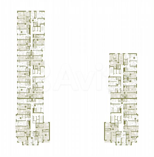 1-к. квартира, 53 м², 7/15 эт.