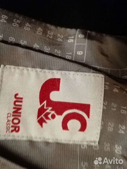 Пиджак Junior, рубашка школа р128-134