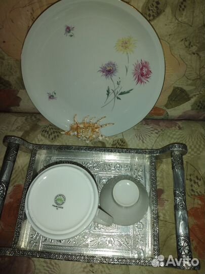 Остатки сервизов:freiberger porzellan и 