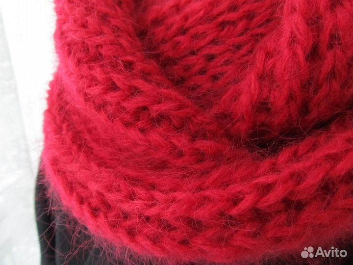 Новый Снуд шарф труба. Handmade. 50хлопок 50шерсть