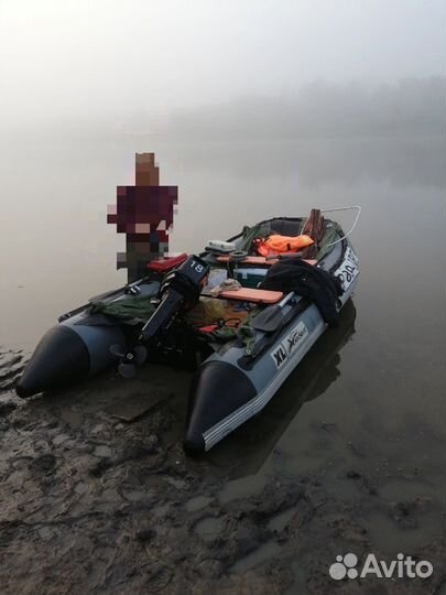 Лодка northsilver с мотором Nissan marine
