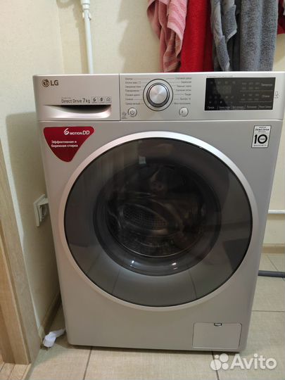 Стиральная машина LG прямой привод 7 кг
