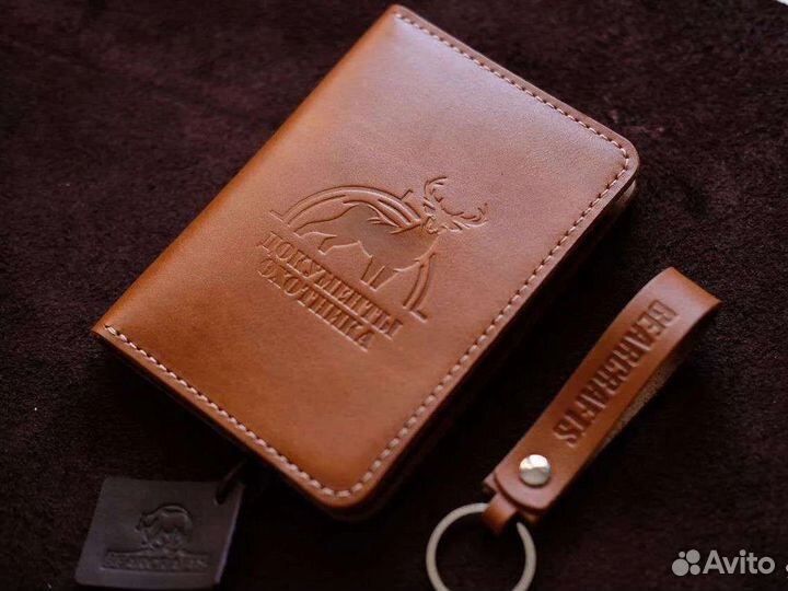 Портмоне Обложка для охотничьих документов