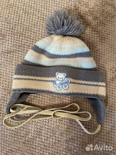 Шапки, шарф, варежки от 3 лет