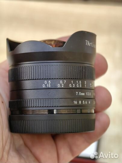 7artisans 7.5mm f2.8 Mk II (2) Фишай на Sony E