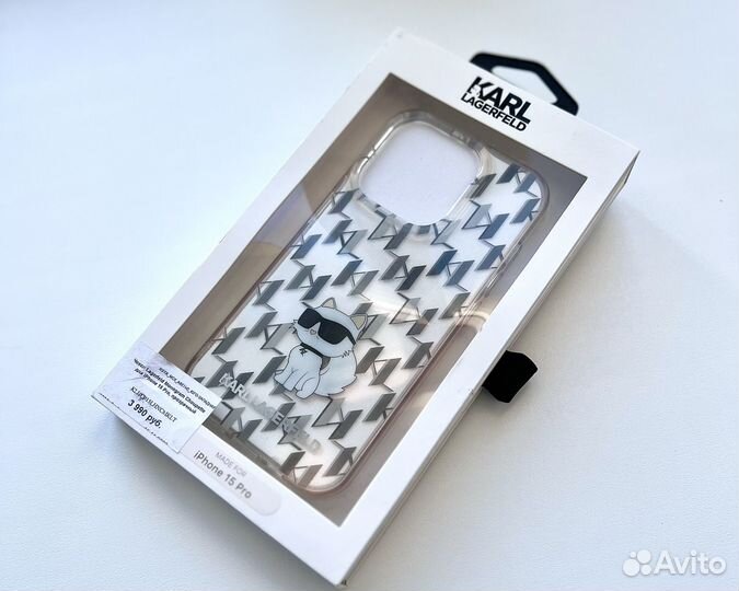 Чехол 15 Pro, Karl Lagerfeld NFT Choupette