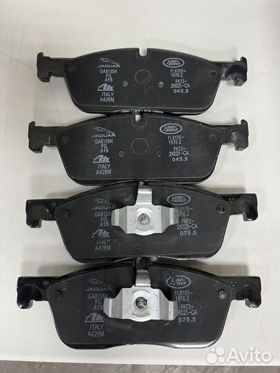 Тормозные колодки range rover