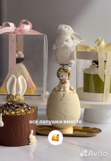 Авторские десерты, кондитерские кукисы