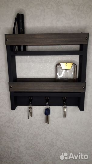 Ключница настенная из дерева