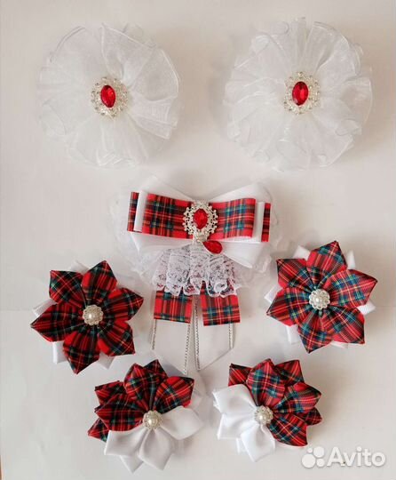 Школьные бантики и галстук