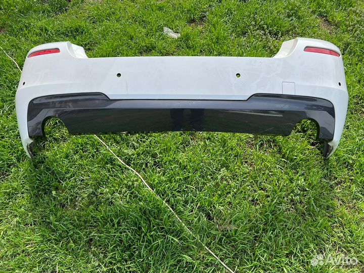 Юбка заднего бампера bmw f 10 m-пакет