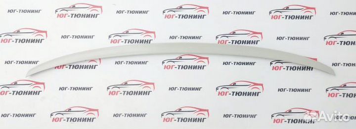 Спойлер на крышку багажника Audi А4 B9