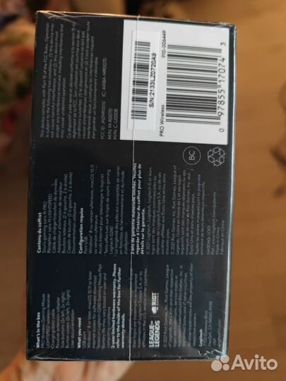 Игровая мышь Logitech G Pro League of Legends нова