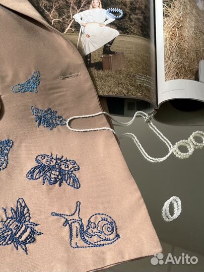 Ручная вышивка на одежде